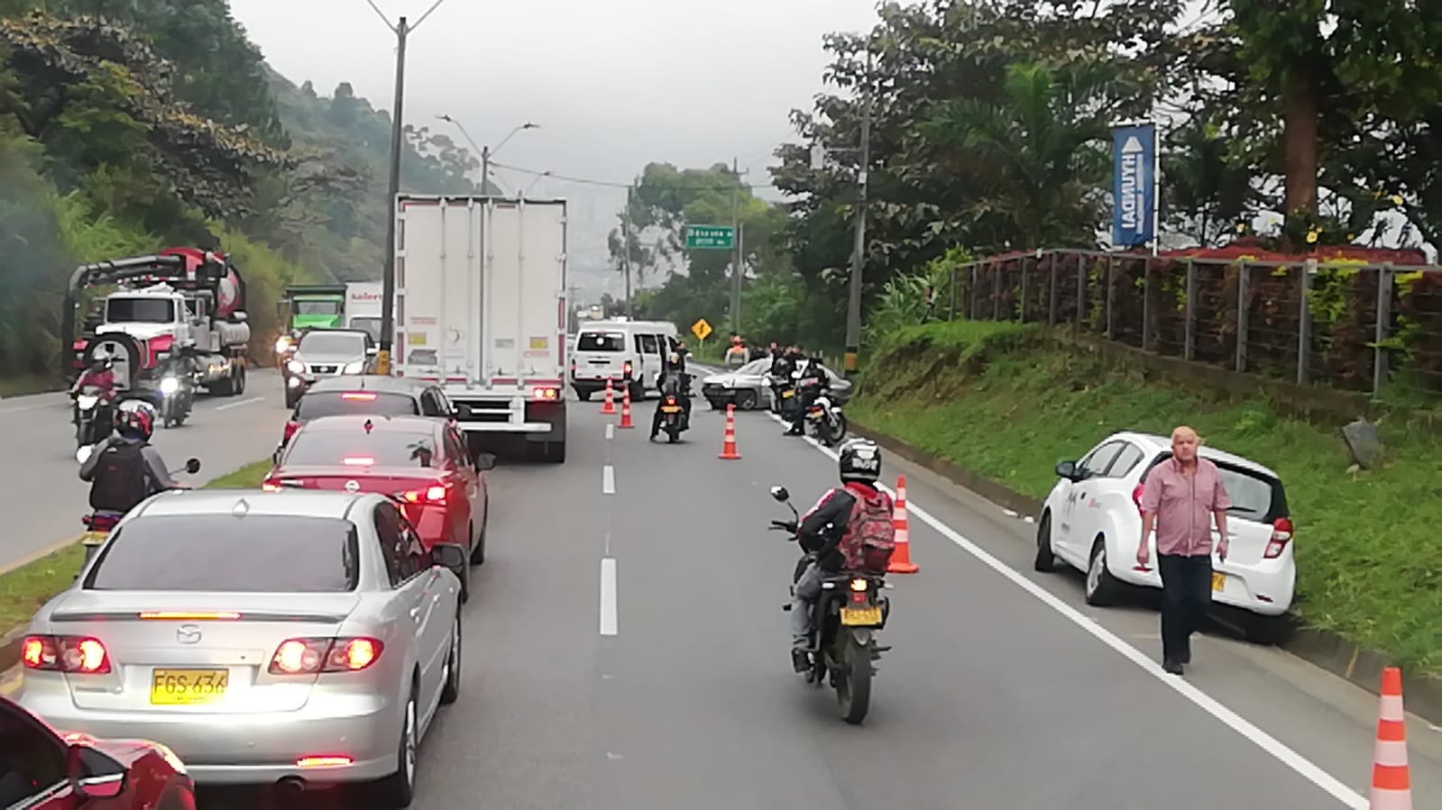 Un Microsue O Provoc Accidente Que Dej Un Herido En La Autopista