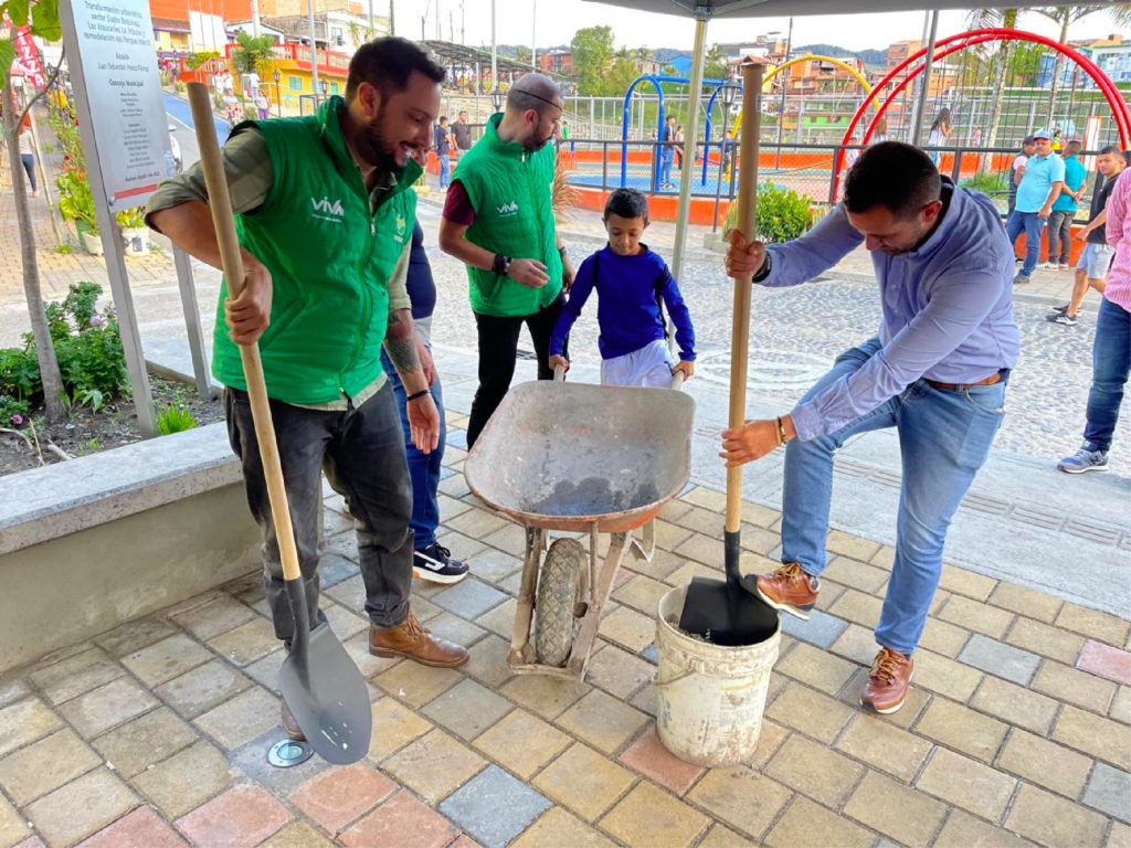 Más espacio público en Guatapé inició construcción de bulevar en el