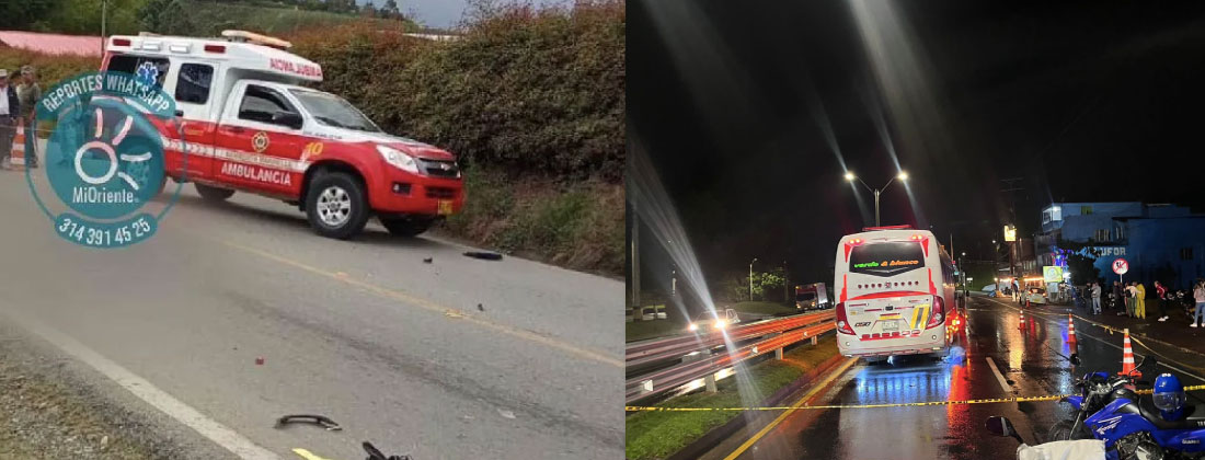 Cinco Personas Murieron En Accidentes De Tr Nsito En El Oriente Entre