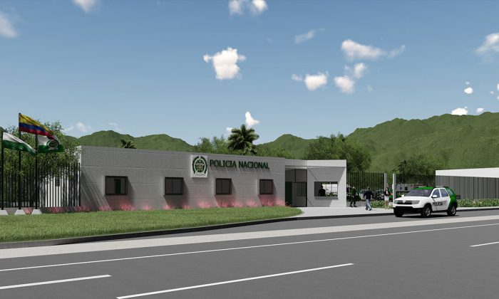 RENDER Comando de Policía Garrido La Playa 2