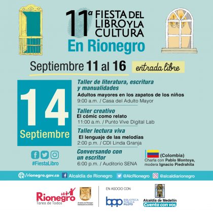 Fiesta del Libro Rionegro Programacioìn 5