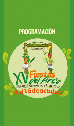 Programación XV Fiestas del Arco 01