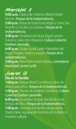 Programación XV Fiestas del Arco 05