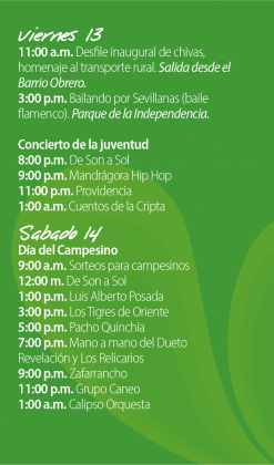 Programación XV Fiestas del Arco 07