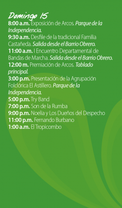 Programación XV Fiestas del Arco 09