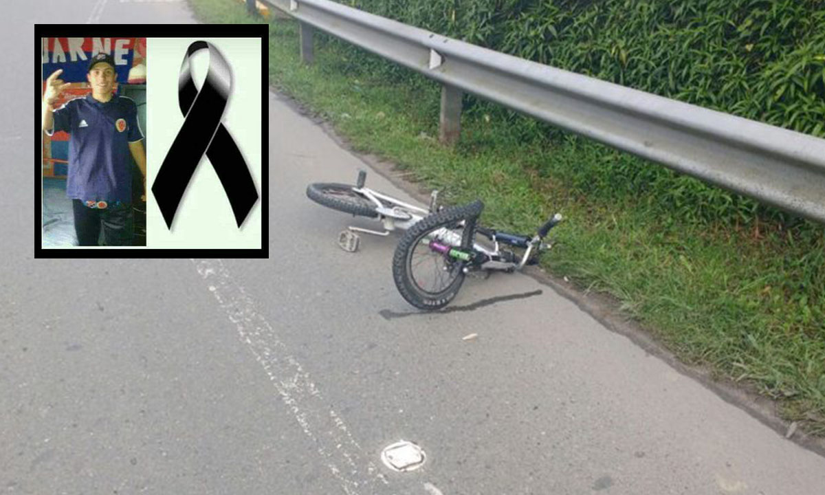  Descolgarse en bicicleta la causa de un fatal accidente 