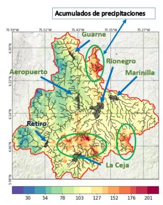 Mapa presipitaciones