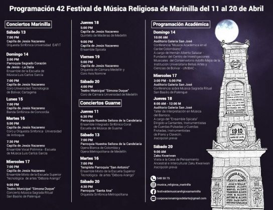 FESTIVAL MÚSICA RELIGIOSA 2