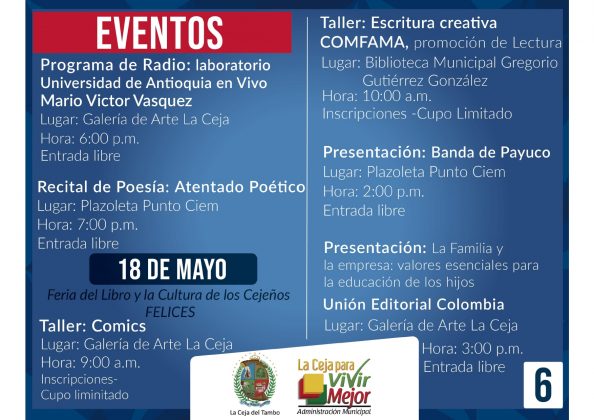 Agenda Cultural de Mayo page 0007