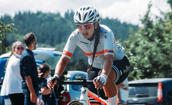 Katherin Montoya, ciclista paisa equipo Colnago