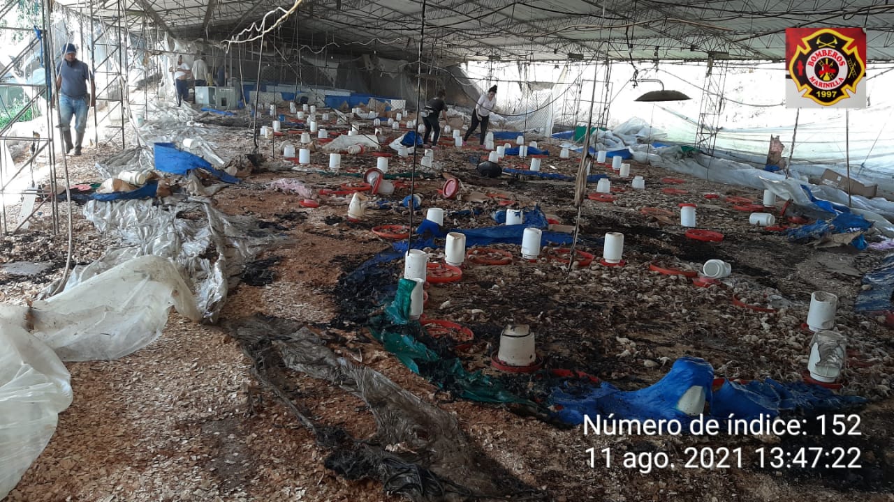 INCENDIO_GALPONES_MARINILLA_2 Incendio galpón Granja Toc Toc, Autopista Medellín - Bogotá.