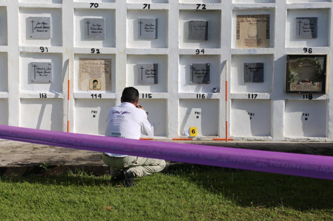 UBPD halló seis cuerpos en el cementerio de San Rafael, serían de víctimas.