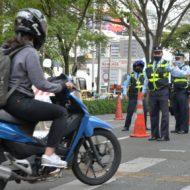 Inicia período sancionatorio de pico y placa para motos en Medellín.