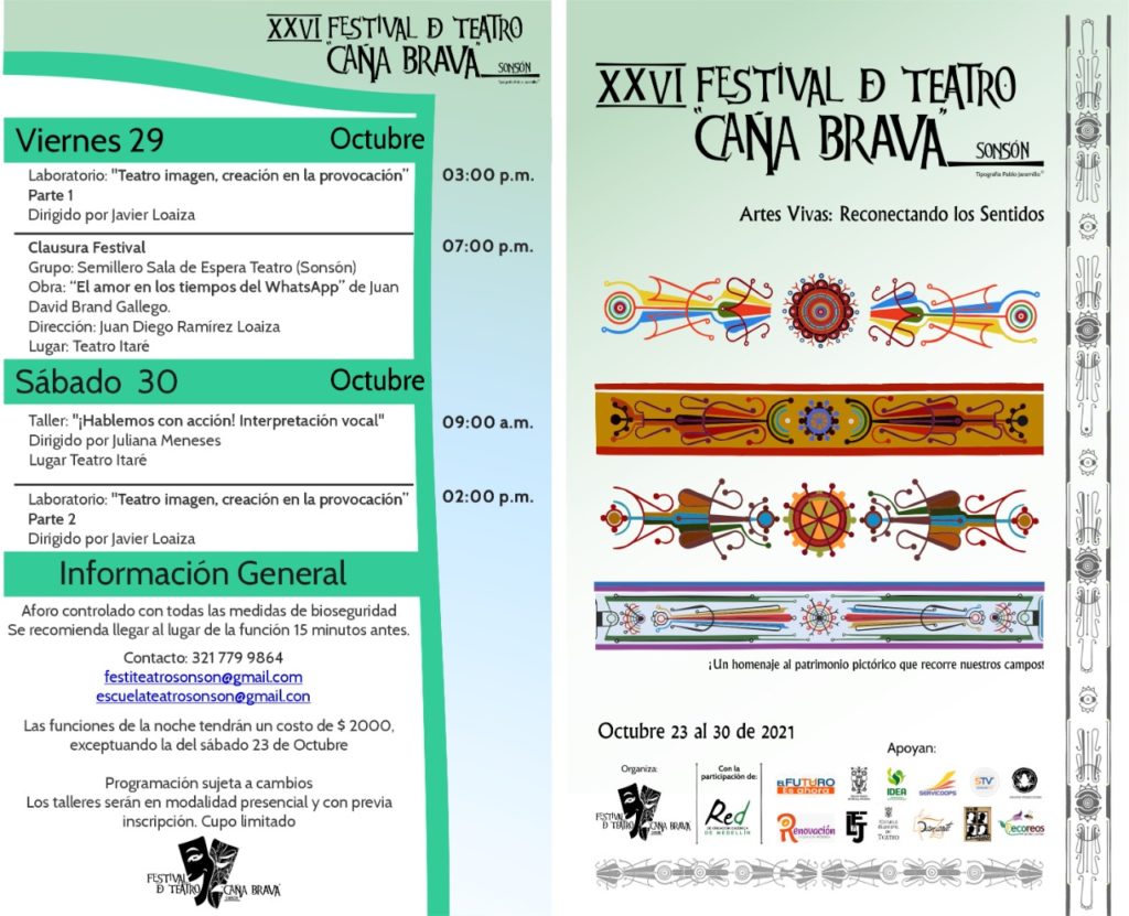 Programacion Festival Cana Brava 2