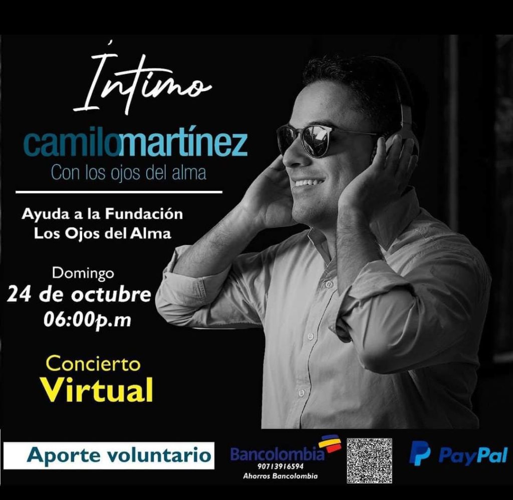 Concierto virtual de Camilo Martínez.