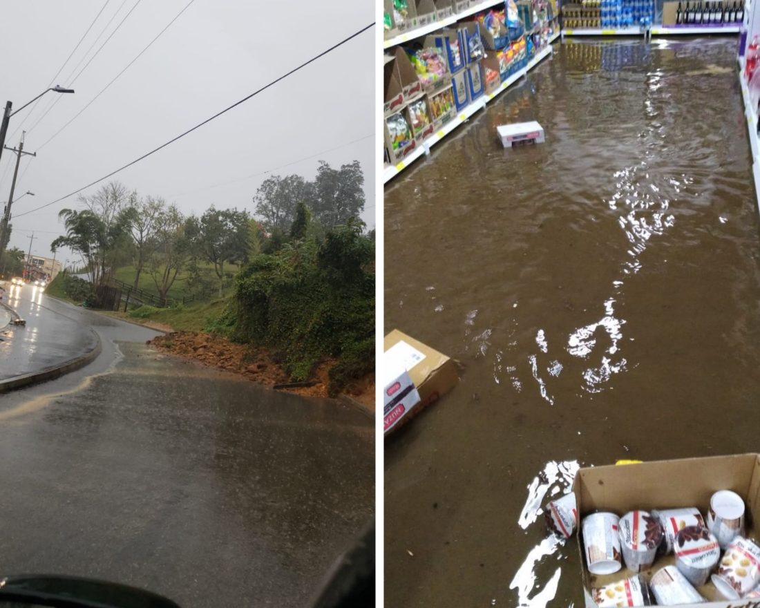 Reporte de inundaciones en El Retiro y Cocorná.