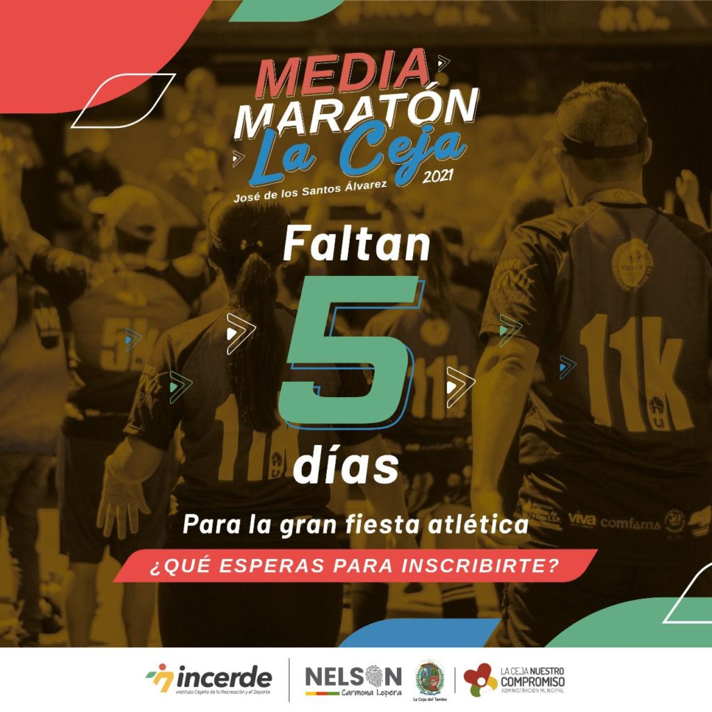La Ceja se prepara para la versión 12 de la Media Maratón Internacional.