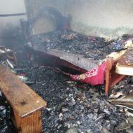 Incendio en Argelia dejó cinco personas damnificadas.