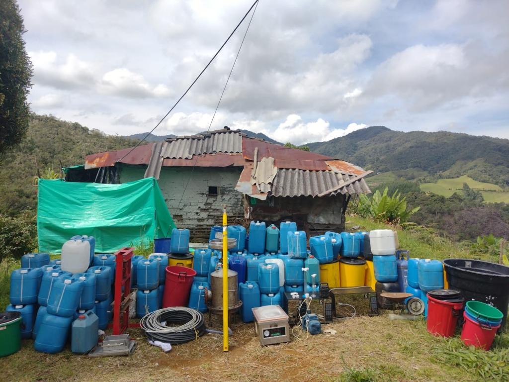 Laboratorio-de-coca-Abejorral-1 Laboratorio de coca en Abejorral.