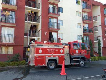 Incendio en La Ceja.