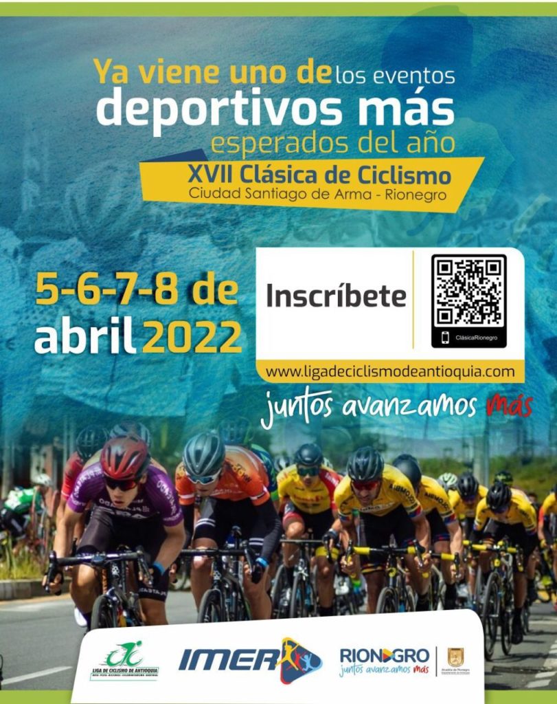 Ya hay fechas para la versión XVll de la Clásica de Ciclismo de Rionegro.