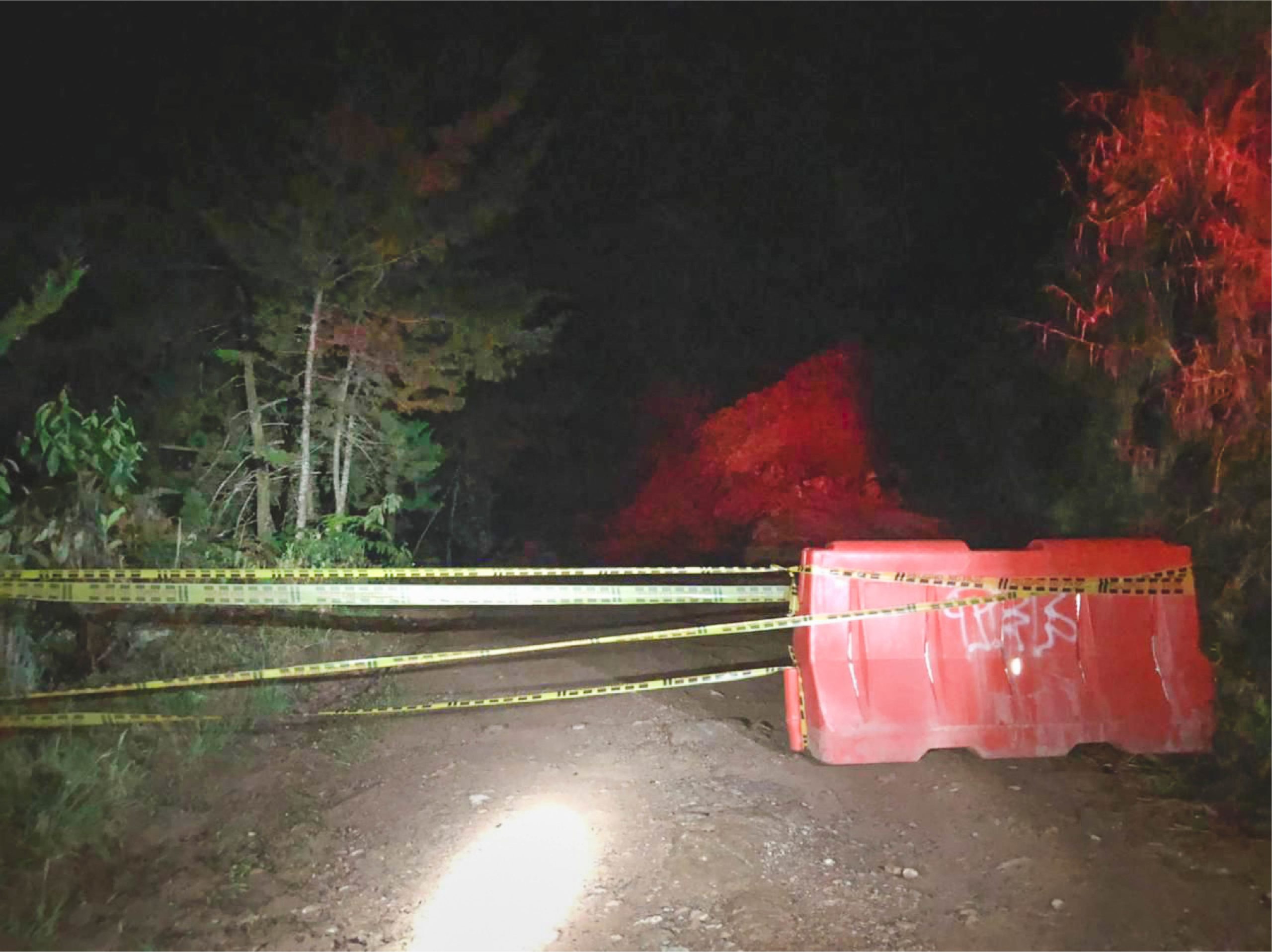 Web la ceja ran rafael deslizamiento derrumbe