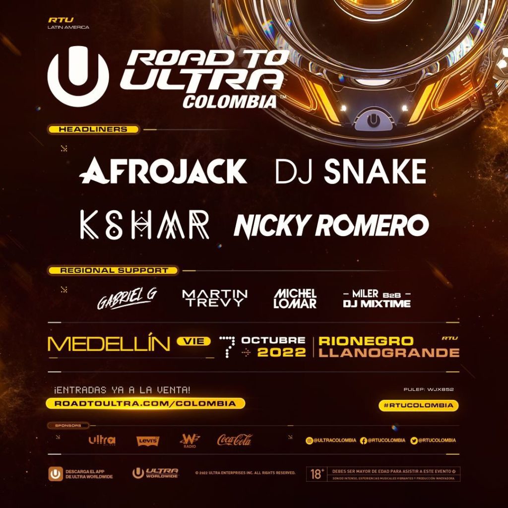 Line up ultra colombia