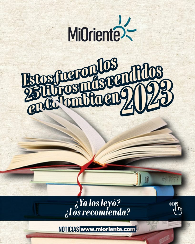 Los 25 libros más vendidos en Colombia durante 2023 - TintaTIC