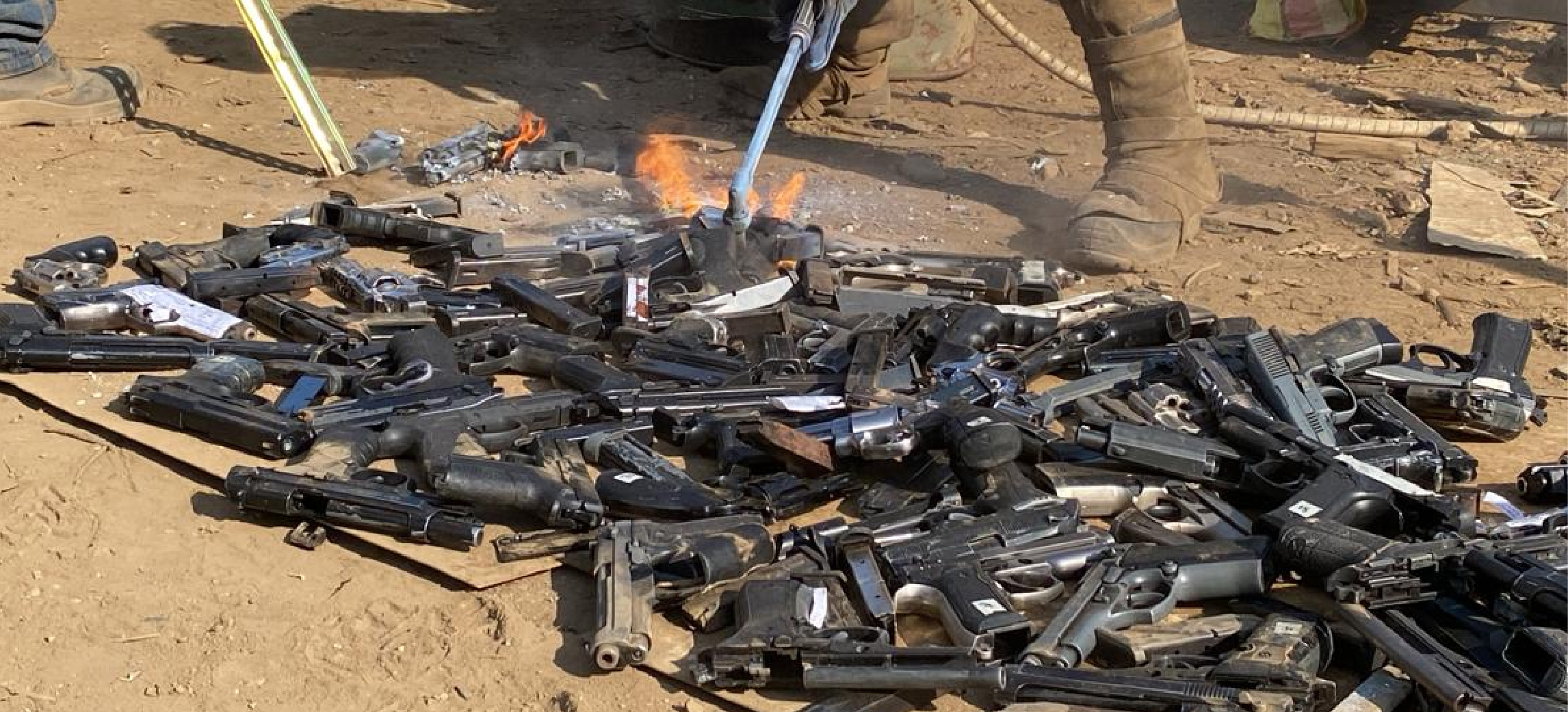 web-Autoridades-destruyeron-mas-de-100-armas-de-letalidad-reducida-en-el-Oriente-Antioqueño