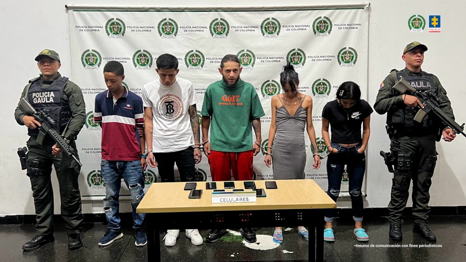 secuestro-robo-guia-turistico-Medellin cinco personas capturadas junto a dos oficiales de la policia