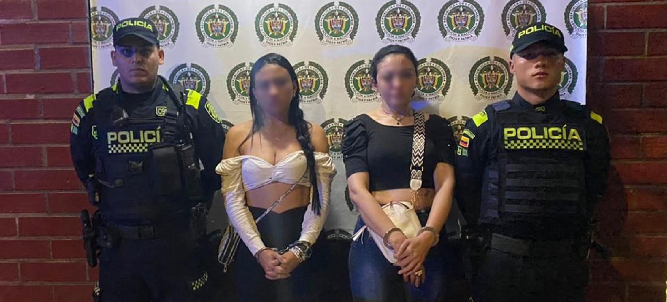 Capturan a dos hermanas venezolanas por, presuntamente, asesinar a una mujer en un bar de Medellín