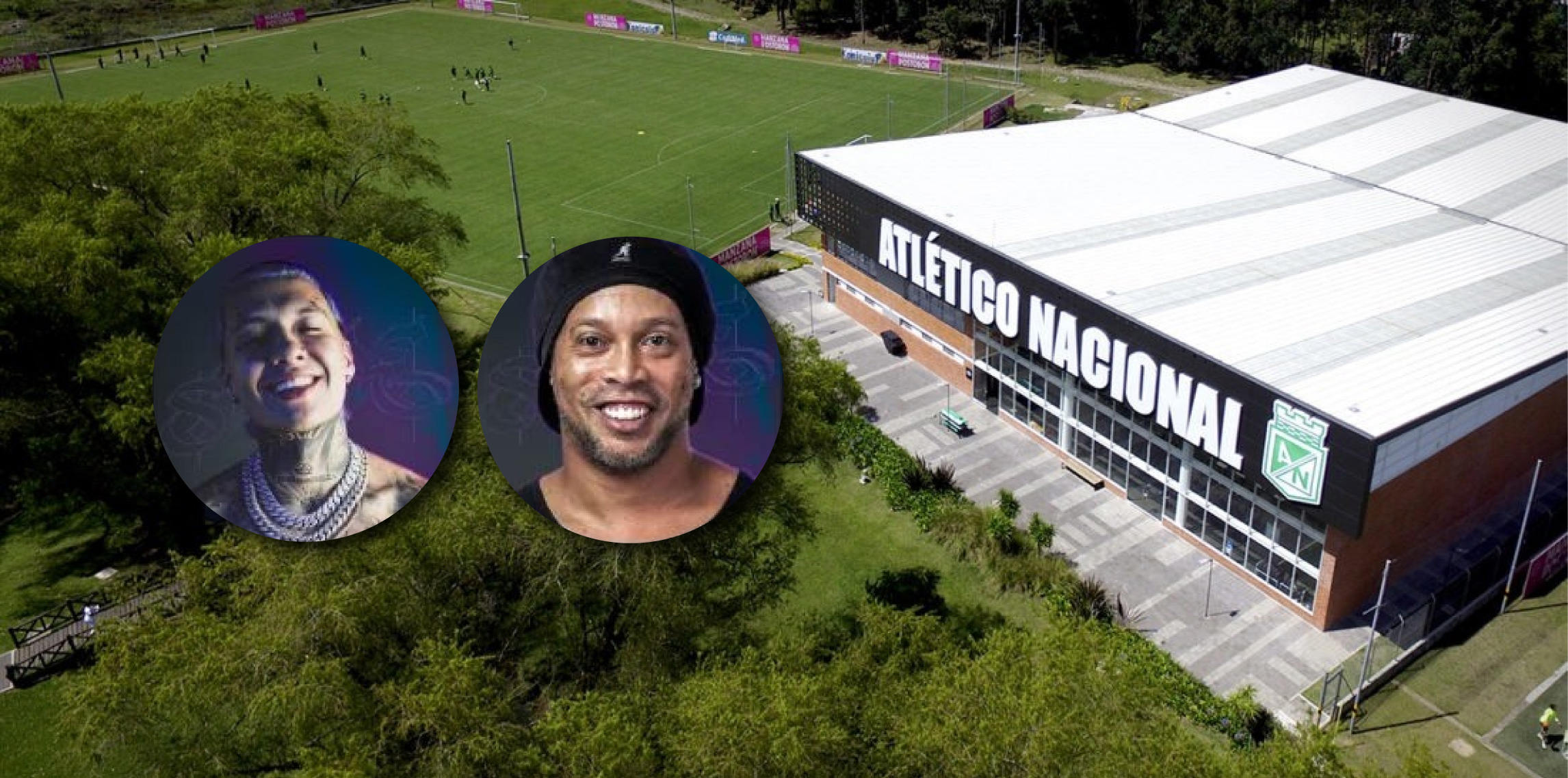 “Si Sabe Fest Deluxe”: Blessd y Ronaldinho entrenarán en la sede de Atlético Nacional en Guarne