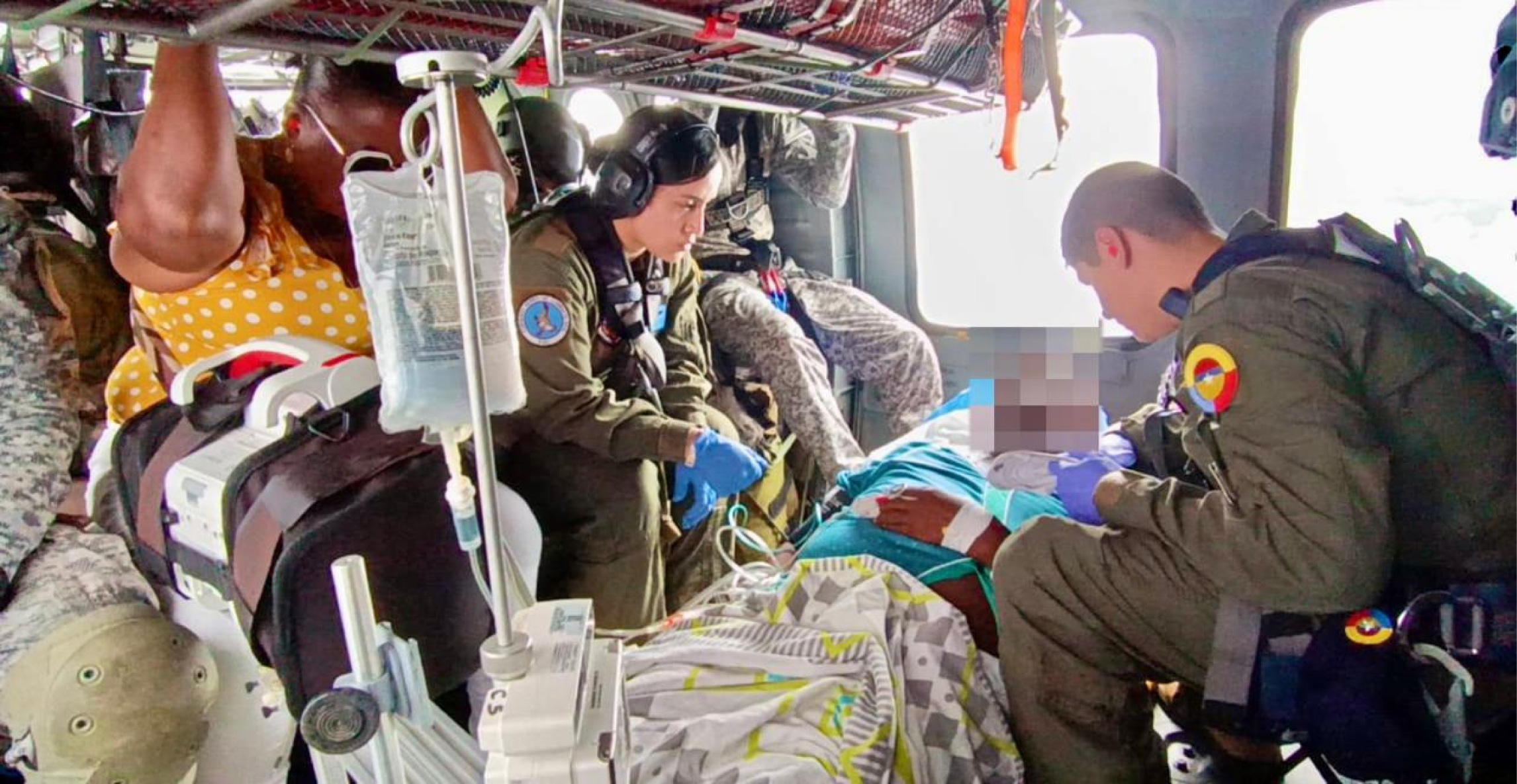 Fuerza Aérea trasladó a un hombre en grave estado de salud desde Quibdó a Medellín