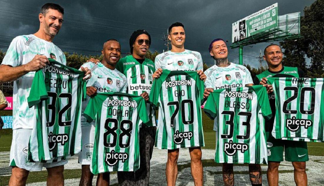 En Guarne, Ronaldinho y Blessd calentaron motores para el “Si Sabe Fest Deluxe”