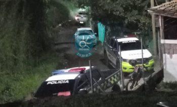 Escena del crimen en Rionegro tras ataque armado en El Hoyito.