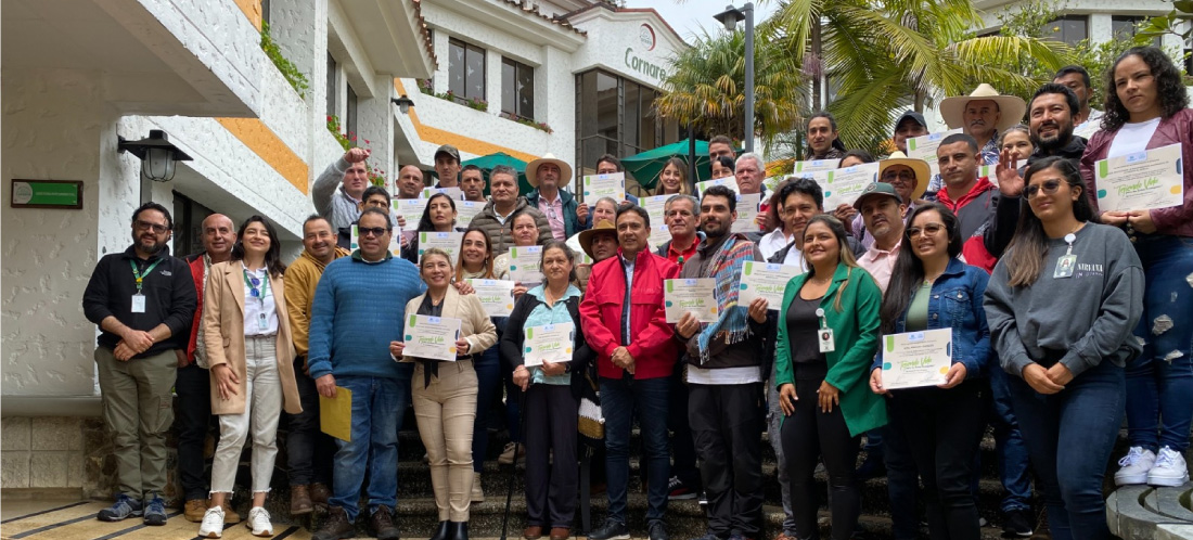 Cornare entregó 30 proyectos ganadores en el marco de convocatoria “Tejiendo Vida para las Áreas Protegidas”