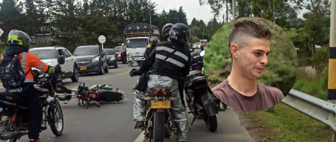 Identifican al motociclista que murió en la vía Guarne-Aeropuerto, era de San Rafael