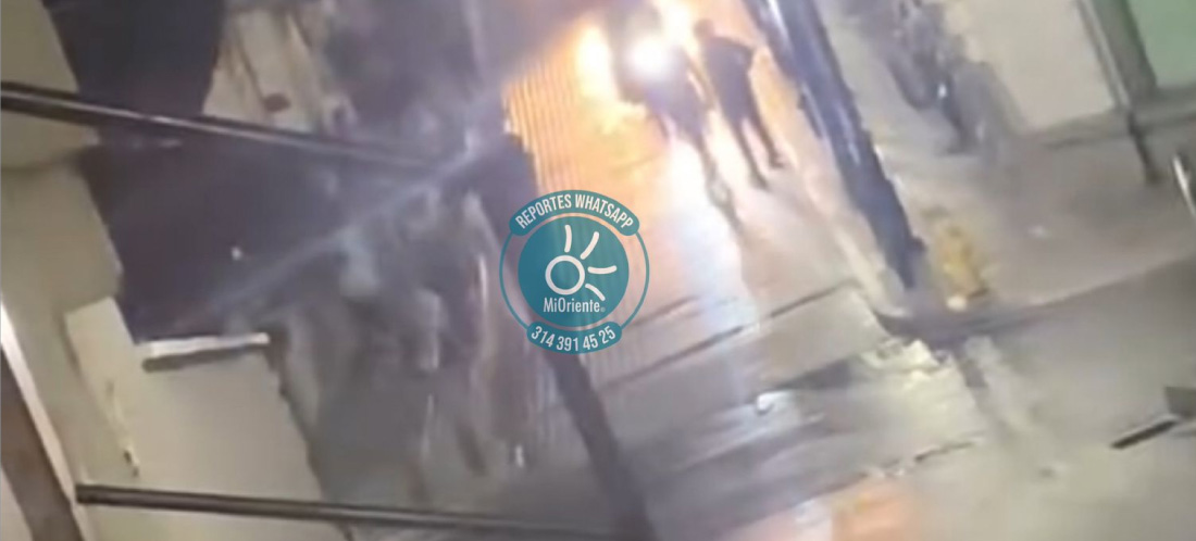 En video: varias personas protagonizaron una pelea en las calles de Rionegro