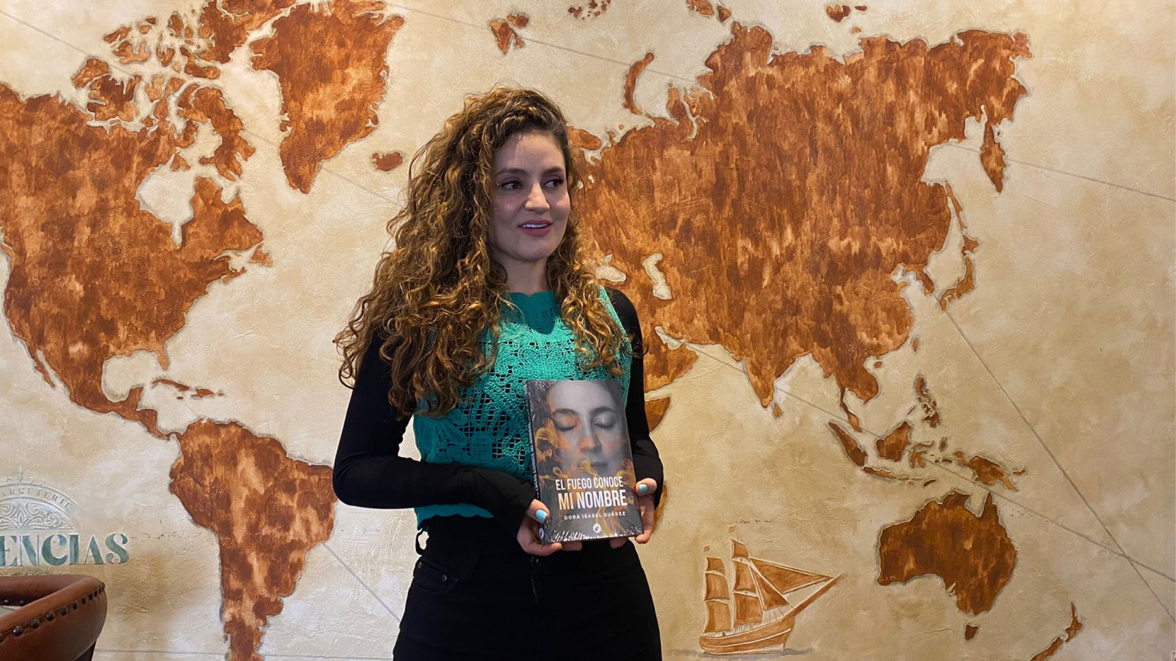 Dora Isabel Suárez lanzó libro donde narra los duros momentos que vivió luego de quemarse el 70 % de su cuerpo