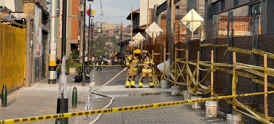 ¡Atención! Emergencia en Rionegro por rotura de un tubo de gas