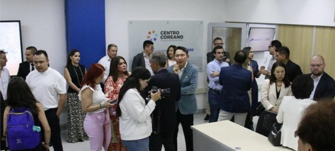 Inauguraron Centro Coreano para la Cultura y el Emprendimiento en Medellín