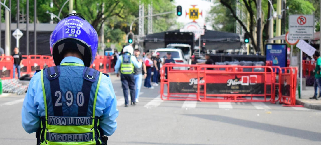 Cierres viales en Medellín por la Carrera de las Rosas este domingo 29 de septiembre