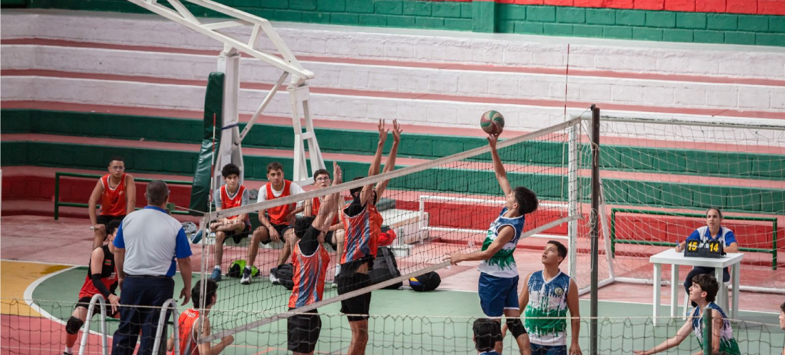 Rotundo éxito en el Festival Departamental de Voleibol en Marinilla