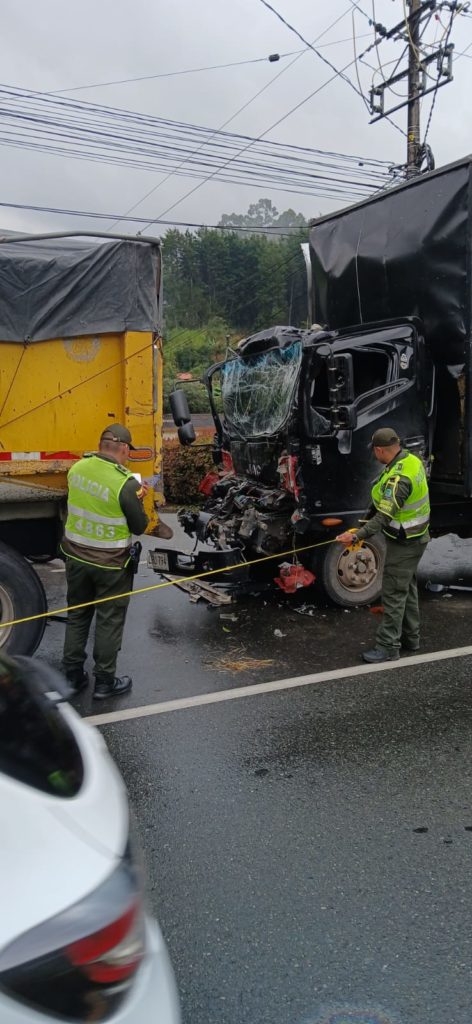 Accidente de transito a la altura de guarne
