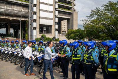 Medellín incorporó 100 nuevos agentes de tránsito