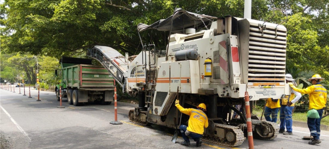 Invías realiza trabajos de mejoramiento en el corredor El Santuario - Caño Alegre