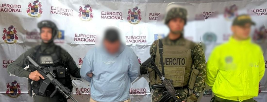 Autoridades en Sonsón lograron la captura de alias “El Loco” por porte de armas de fuego y municiones