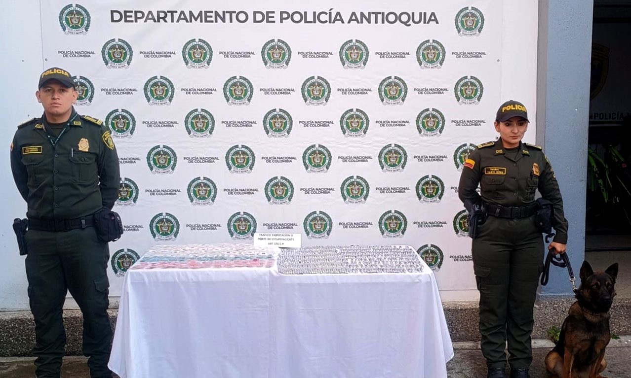 Menor de 14 años fue sorprendida con más de 1.500 gramos de droga en un bus en Guarne