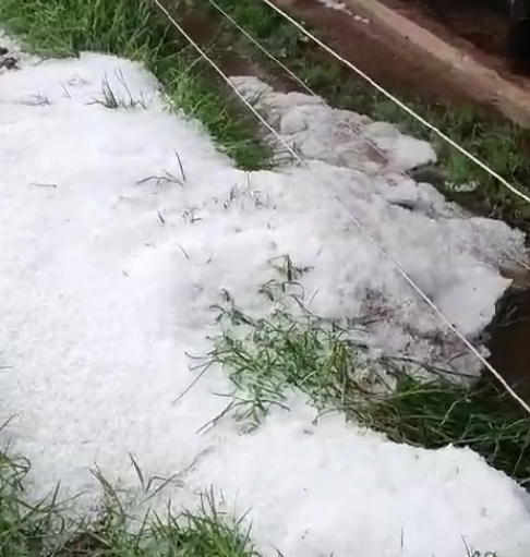 Fuerte granizada se presentó en La Ceja y El Carmen de Viboral. Autoridades evalúan daños