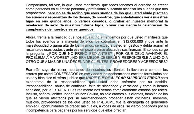 Víctimas de Jeniffer Muñoz, presunta estafadora de La Ceja, rechazan su video y exigen justicia: “Robó sueños, ilusiones y sacrificios”